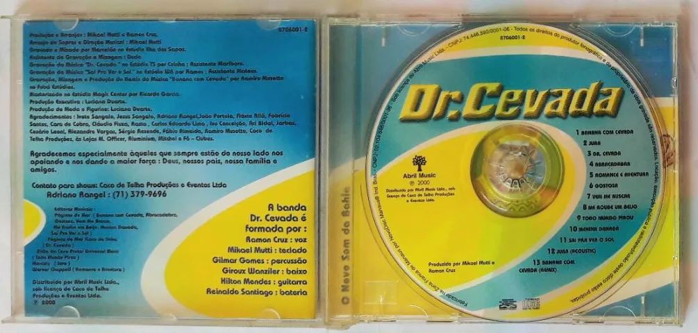  CD Musical Dr. Cevada Antigo - Foto 4