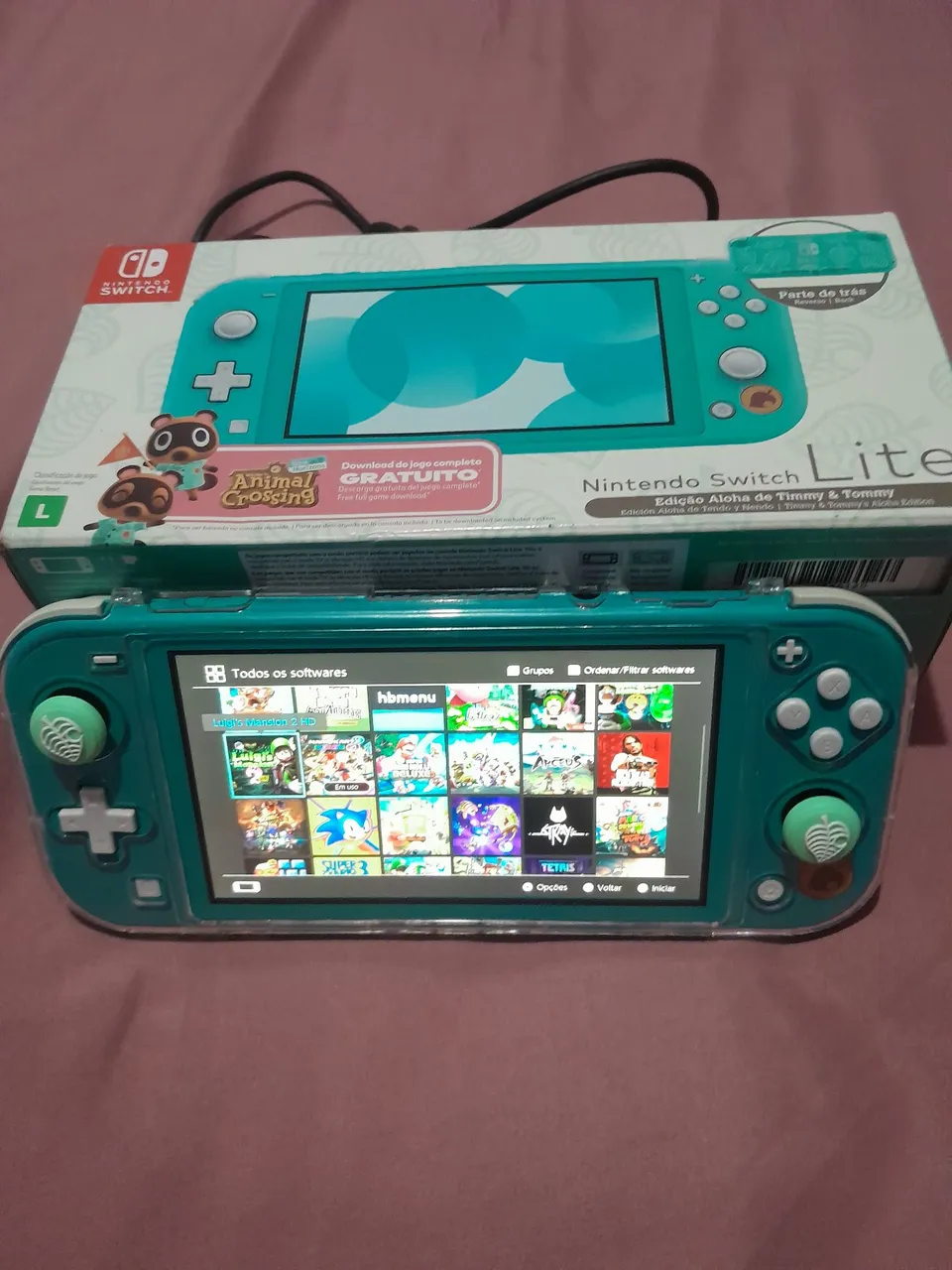 Nintendo switch lite Edição Especial animal crossing
