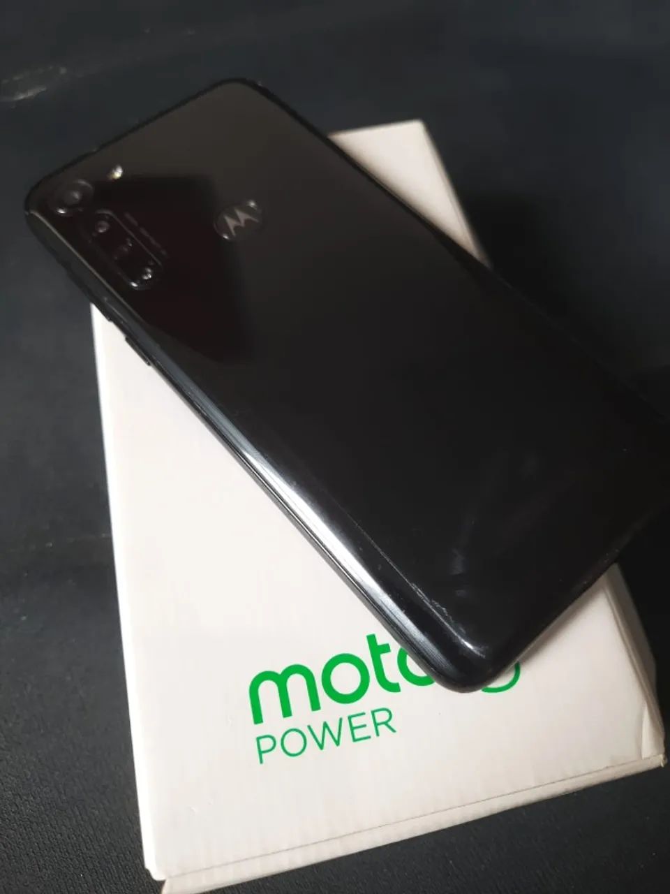 Vendo Moto G 8 Power c/ Caixa, carregador e NF - Foto 2