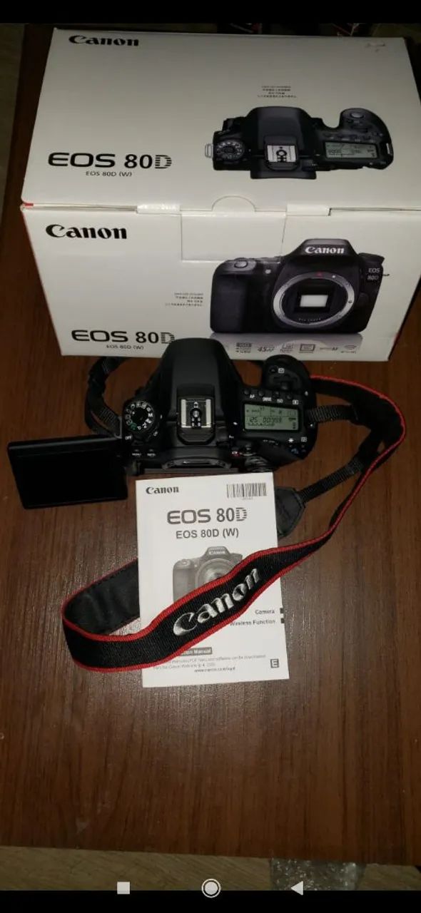 Canon EOS 80D - Câmera Digital420251920960727041