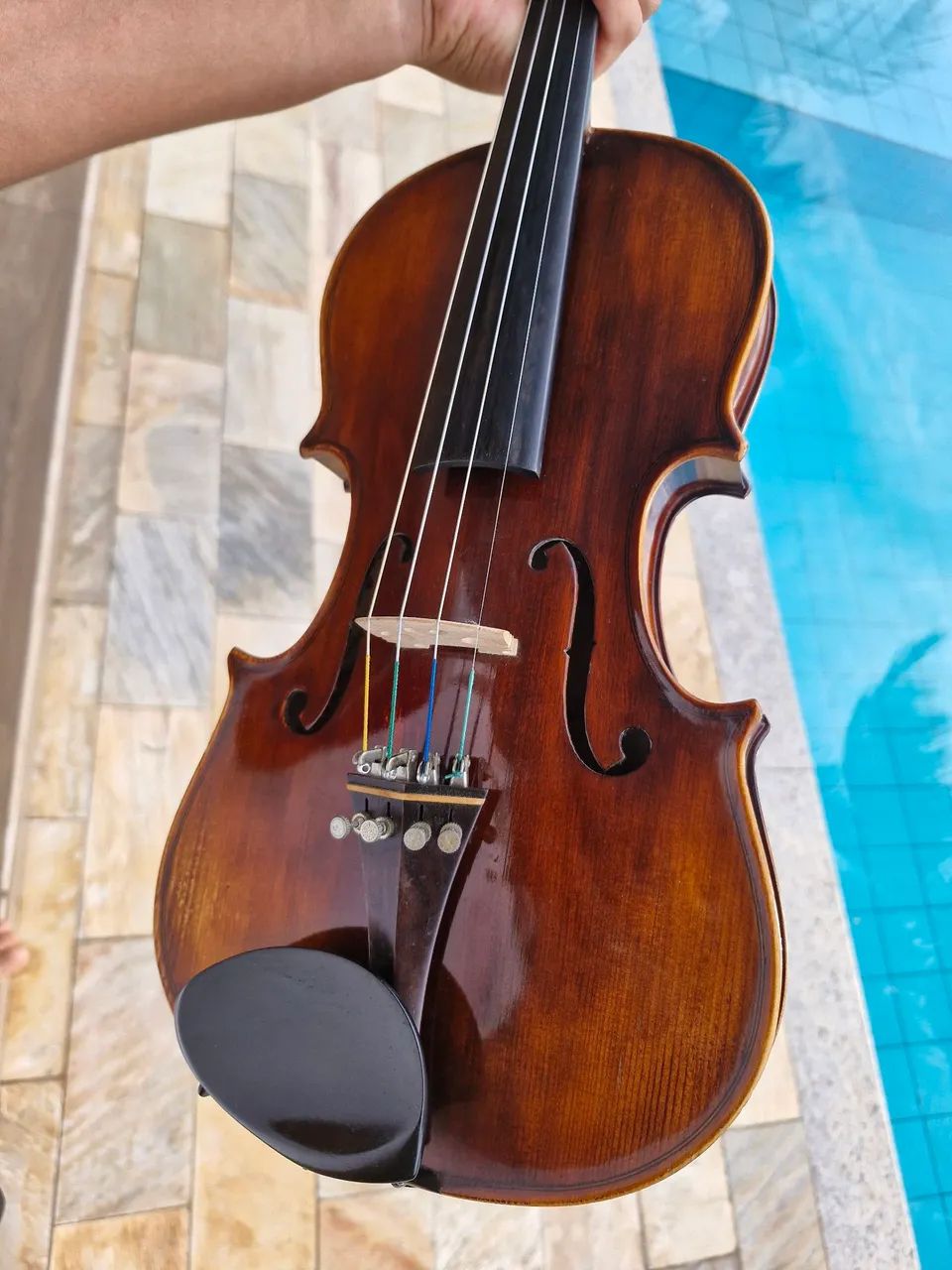 Violino harmonizado com som suave e brilhante - Foto 3