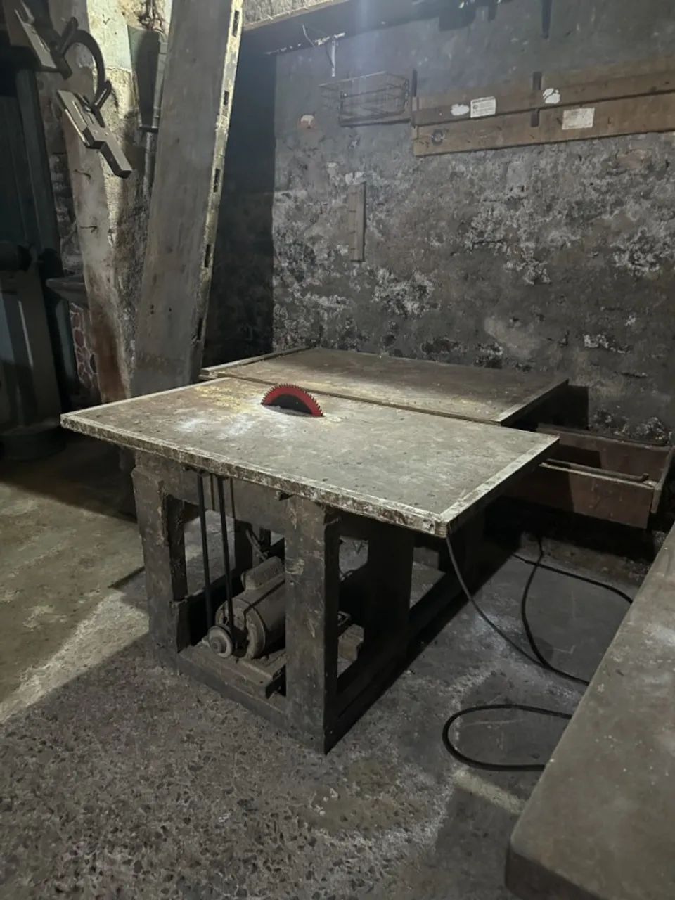 Lote 5 Máquinas Marcenaria Antiga Ferro Fundido - Foto 2