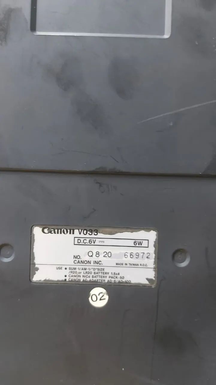 Maquina de escrever elétrica Canon64606987314178124