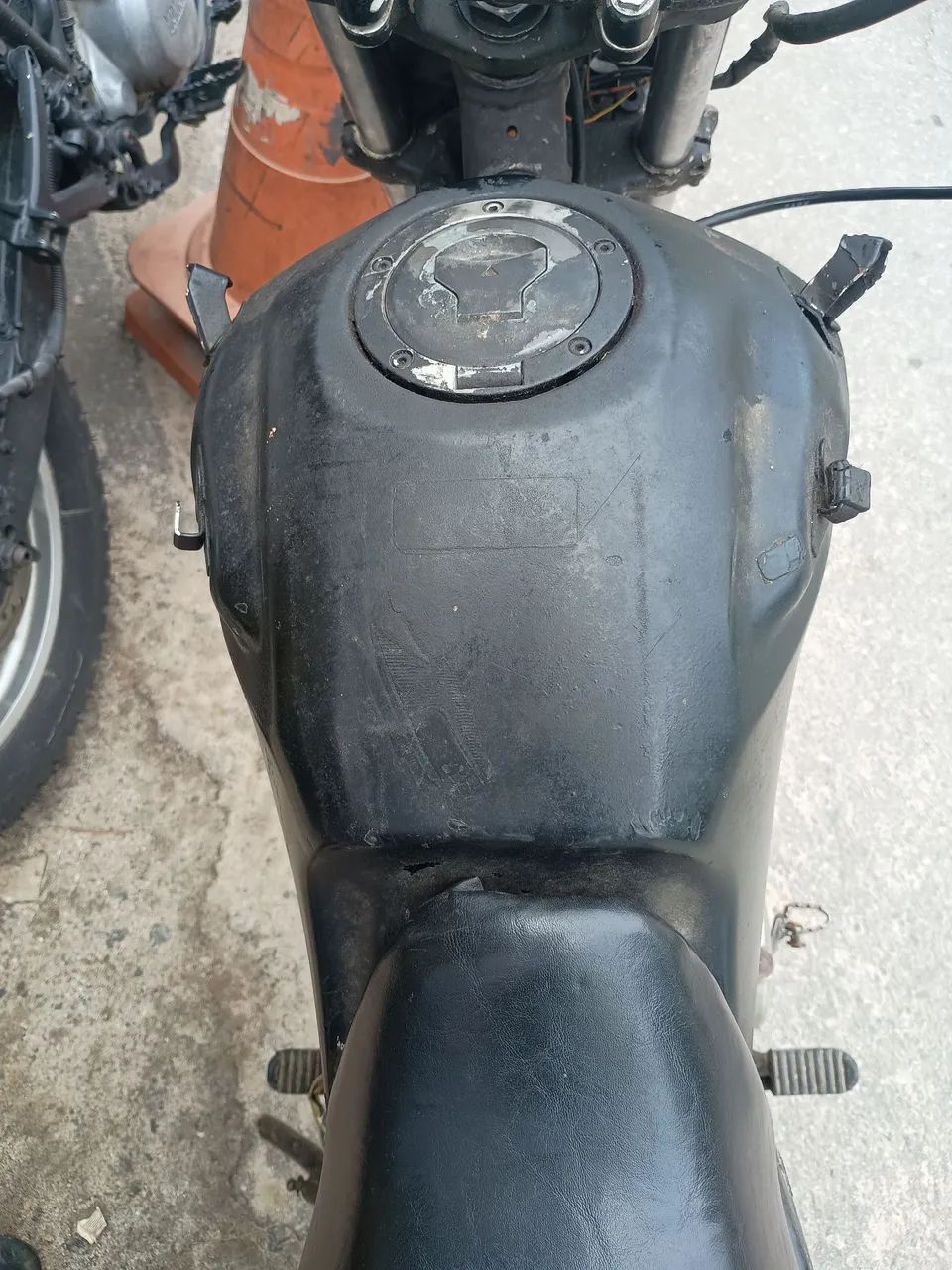 Tanque da Bros 160 preparado para Bros carburada 