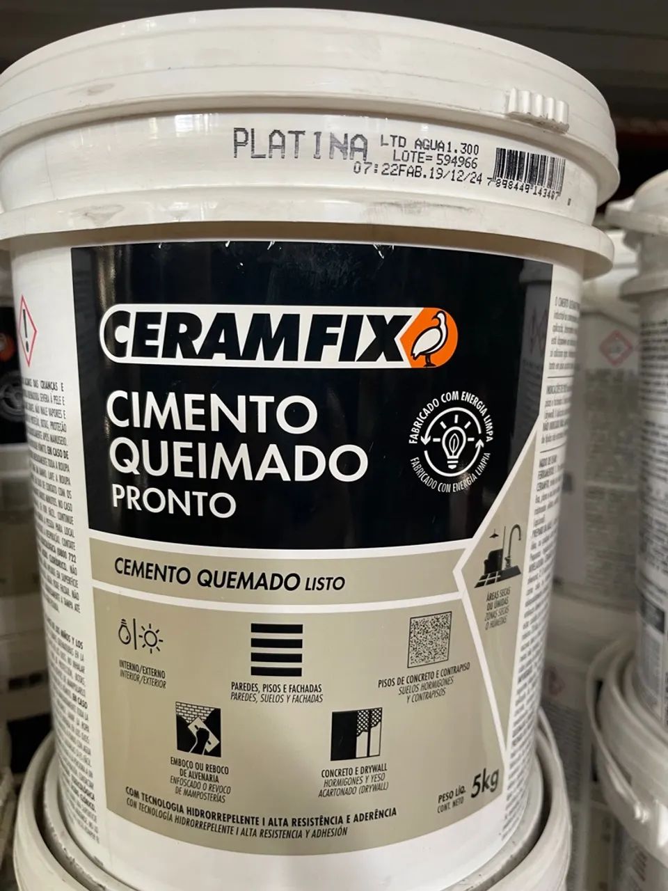 Cimento queimado 5kg - Foto 2