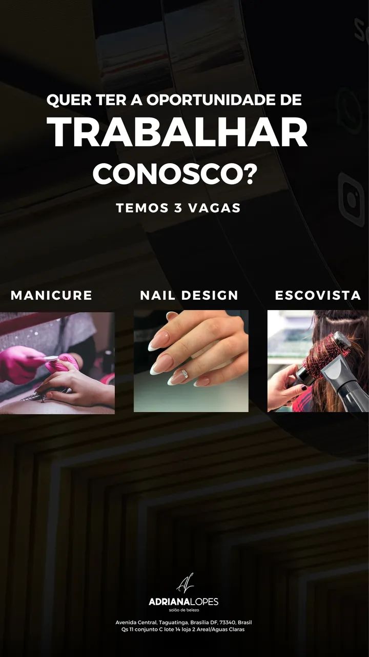 Profissionais da beleza 