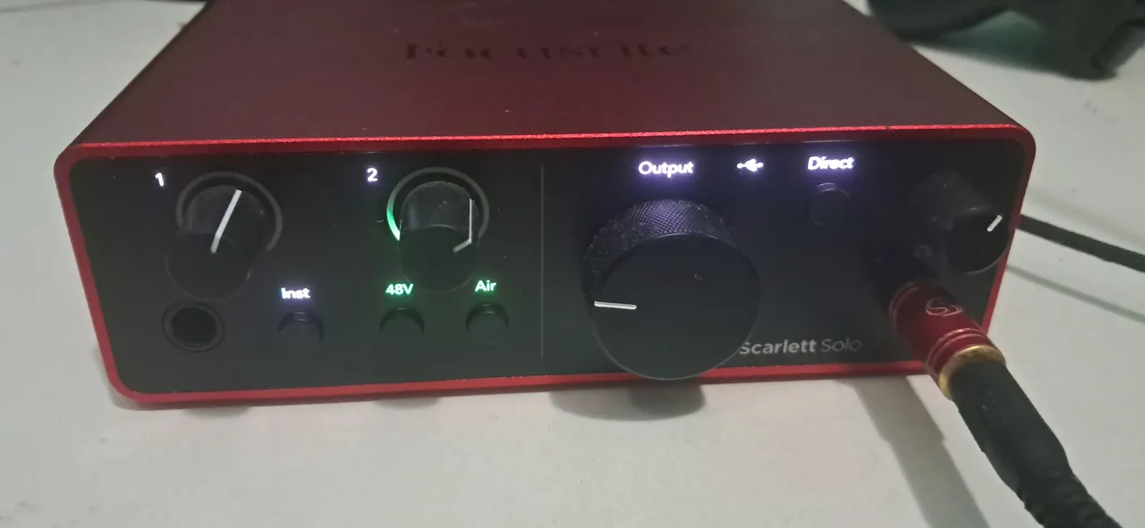 focusrite scarlett solo