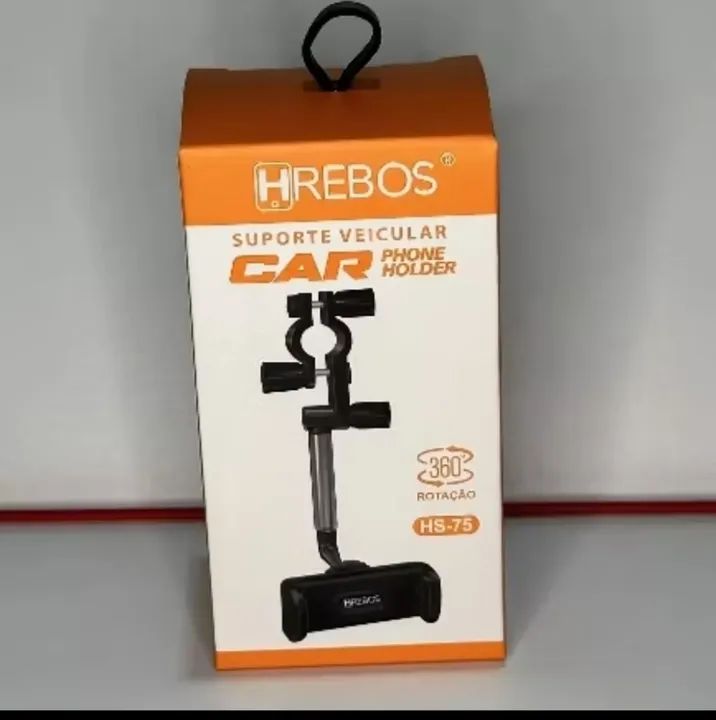 Suporte Veicular para Celular - Rotação 360°