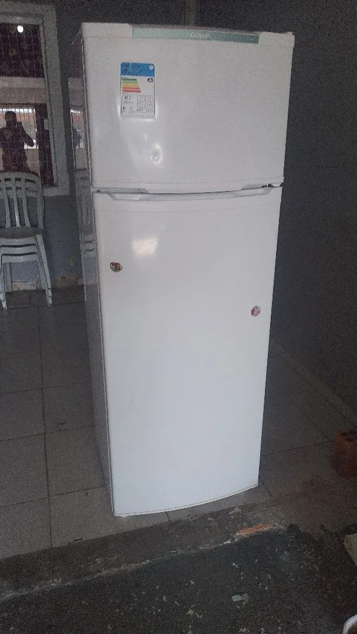 Geladeira Consul Frost, entrega passa cartão painel temperatura digital