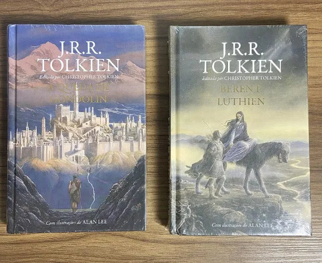 COMBO 2 LIVROS JRR TOLKIEN - Beren e Luthien + A Queda de Gondolin - NOVOS E LACRADOS