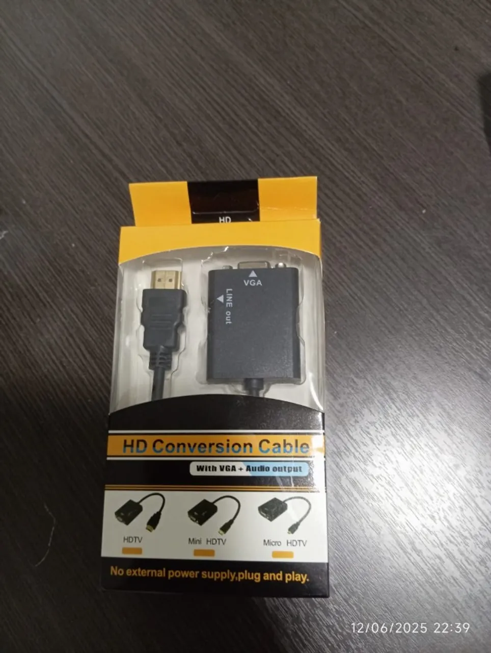 Adptador HDMI PARA VGA