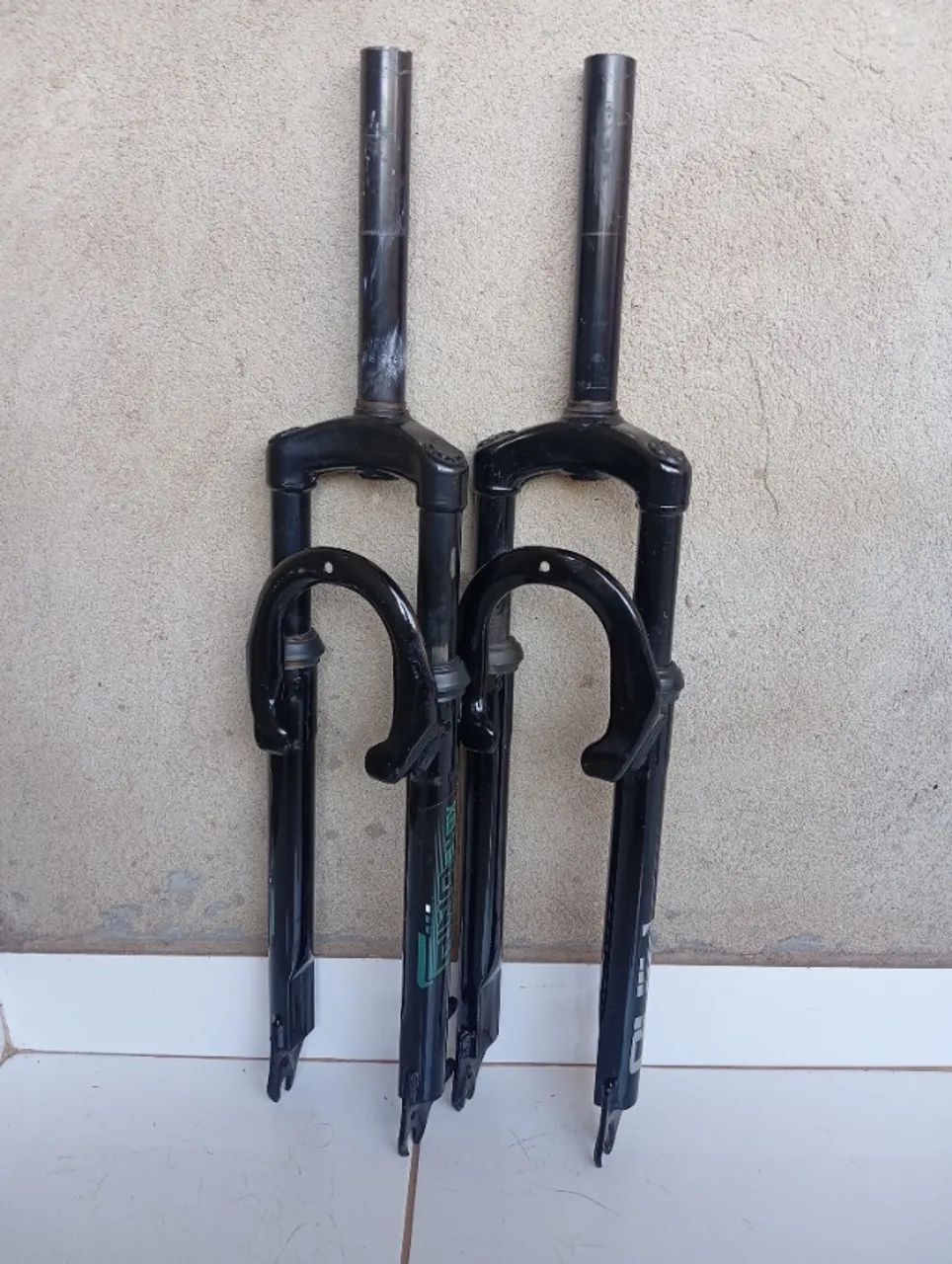 Par de Garfos Suspensão Bike aro 29 - Foto 4