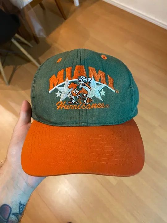Boné Miami Hurricanes vintage - Foto 2