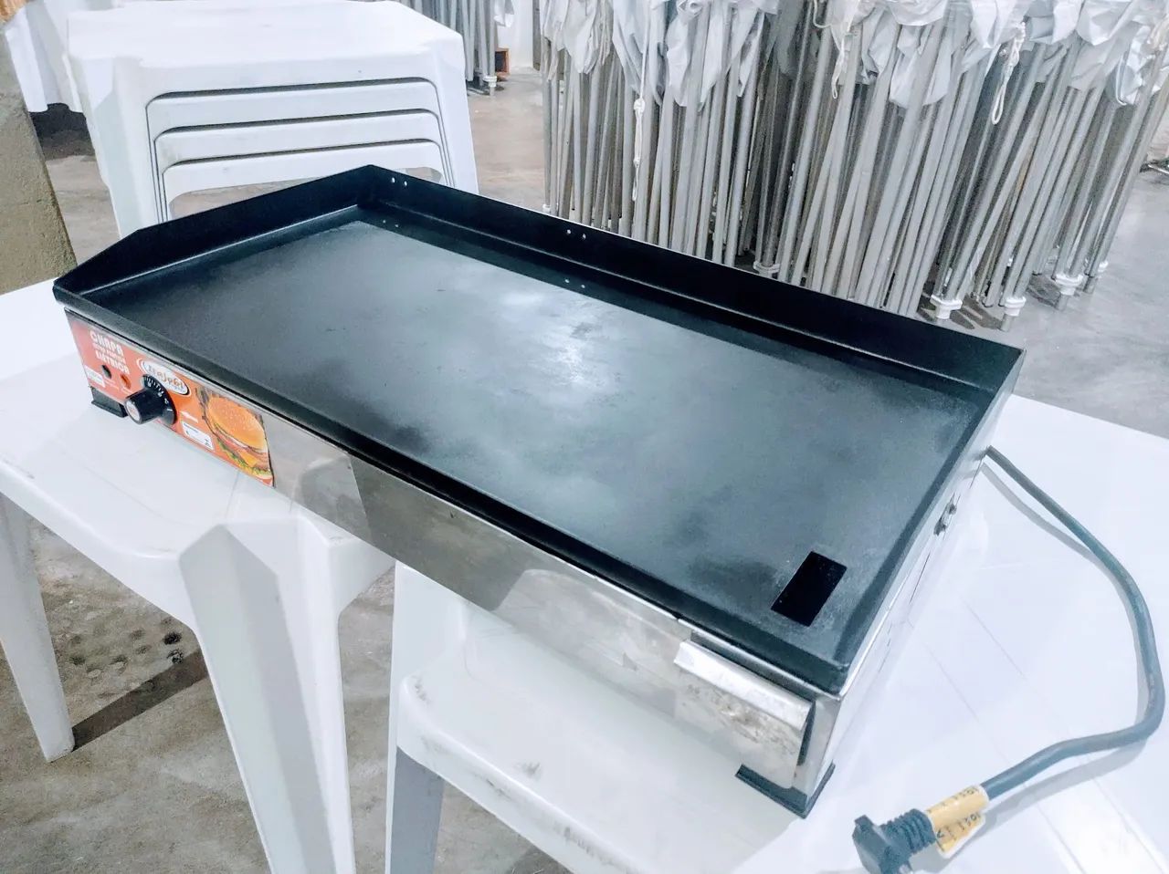 02 Chapas para lanches Usada