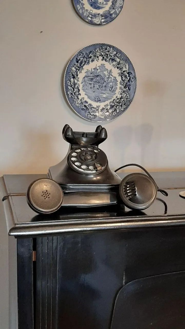 Antigo aparelho telefone  - Foto 3