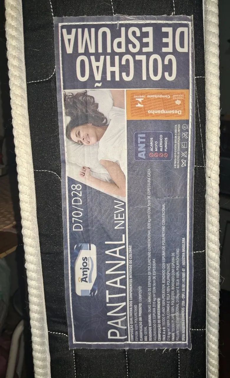 Colchão ortopédico de casal em perfeito estado - Foto 3