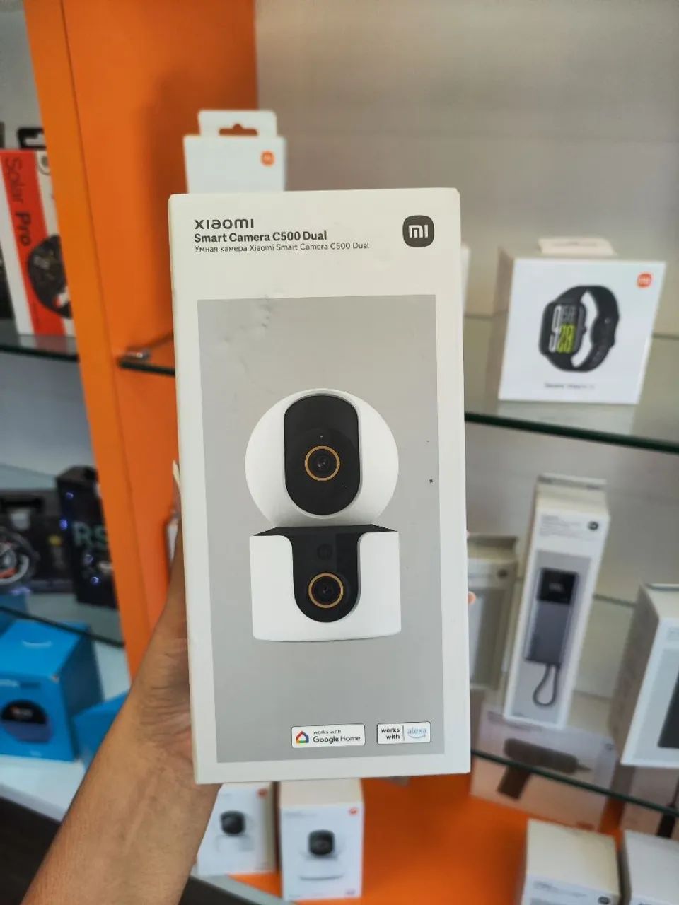 Câmera Xiaomi C500 Dual Nova Lacrada Original 