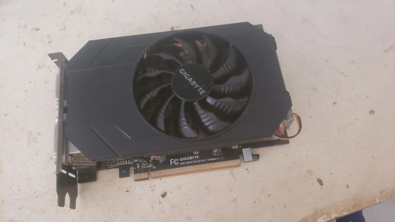  Gigabyte GTX 970 4b defeito sucata