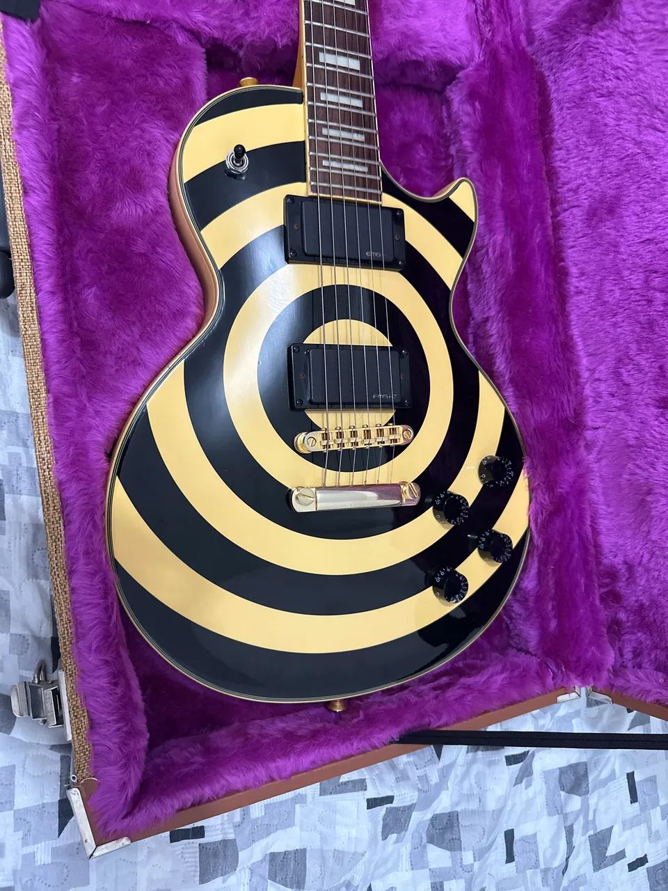 Epiphone Les Paul Zakk Wylde c/case - Instrumentos musicais