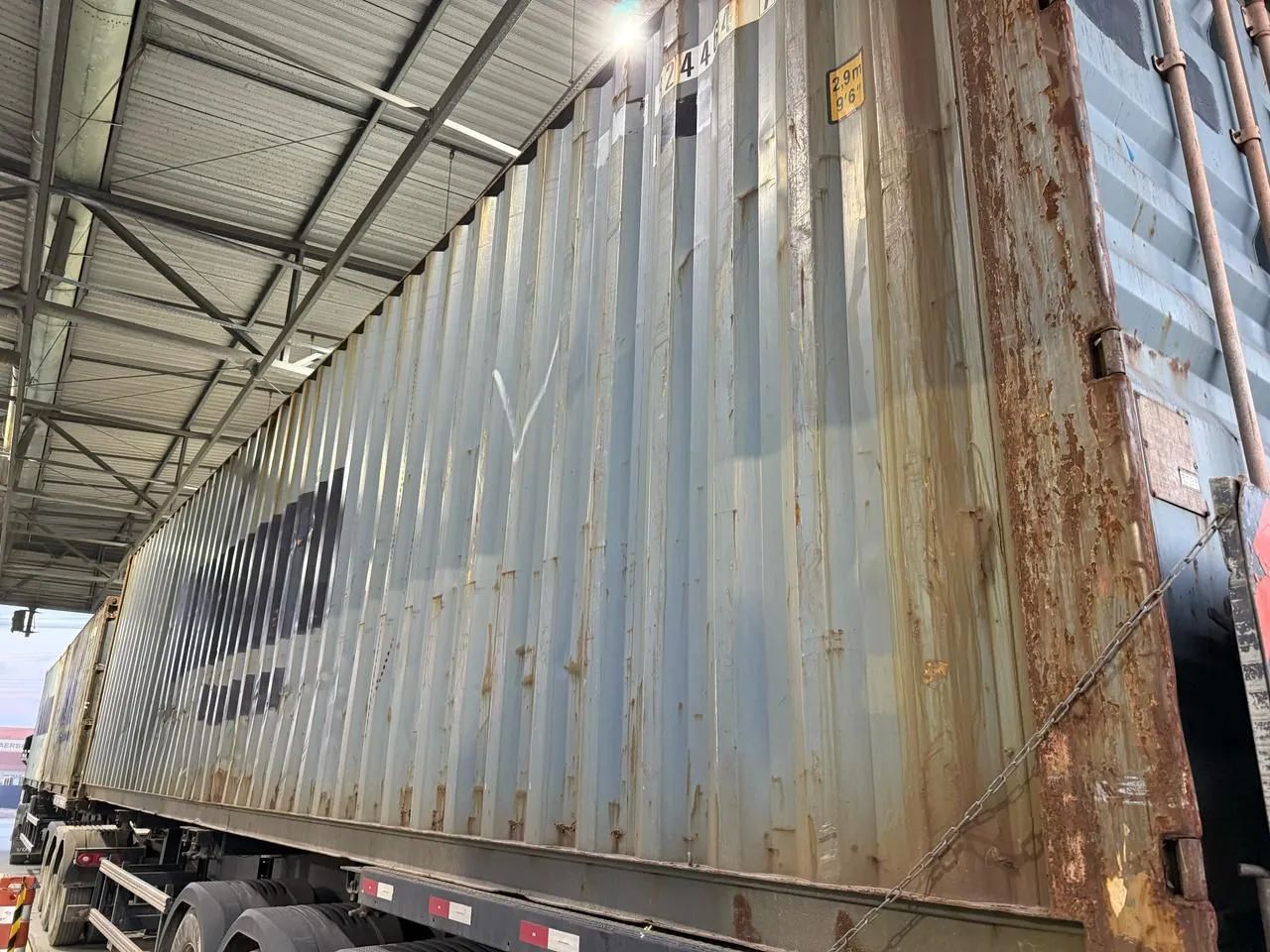 Container Marítimo 20 Pés e 40 pés 12 e 6 Metros 