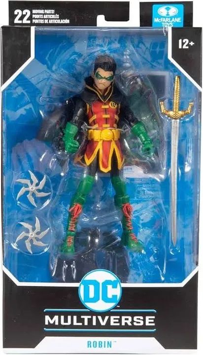 Boneco Robin DC Rebirth Batman DC Multiverse McFarlane Toys - Foto 3