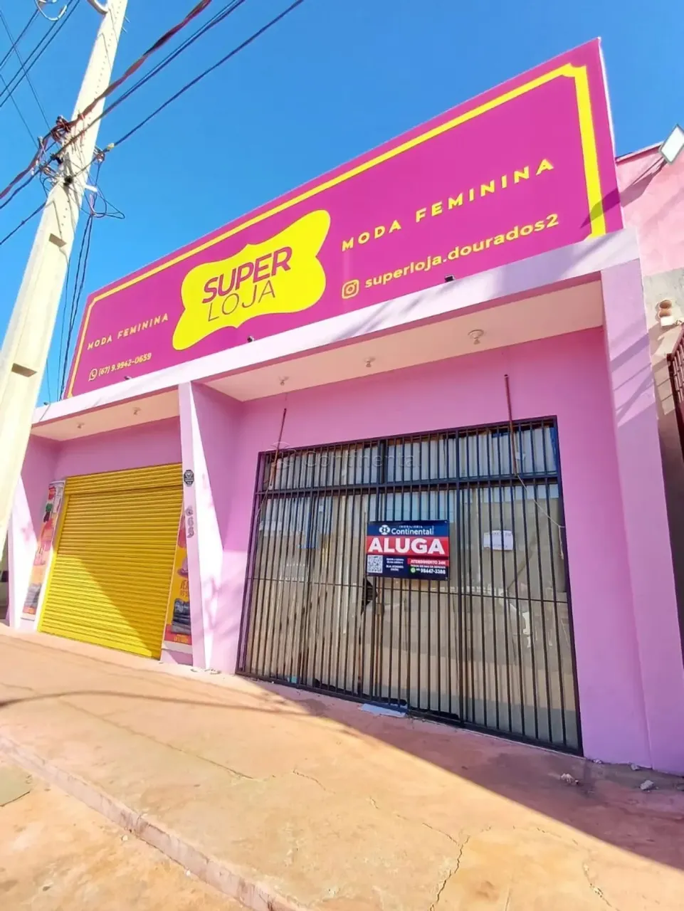 Salão Comercial para locação em Dourados-MS