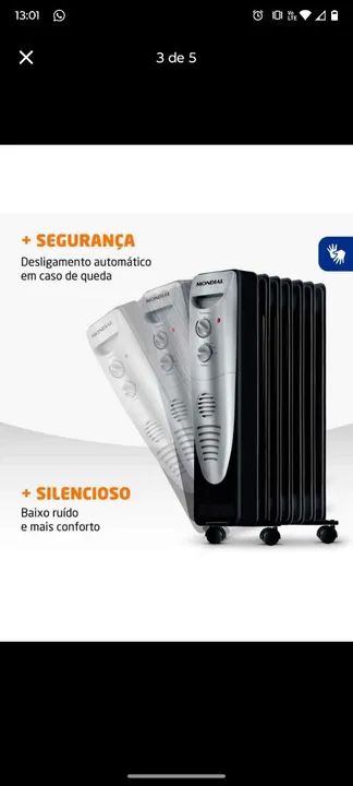 Aquecedor mondial  - Foto 3