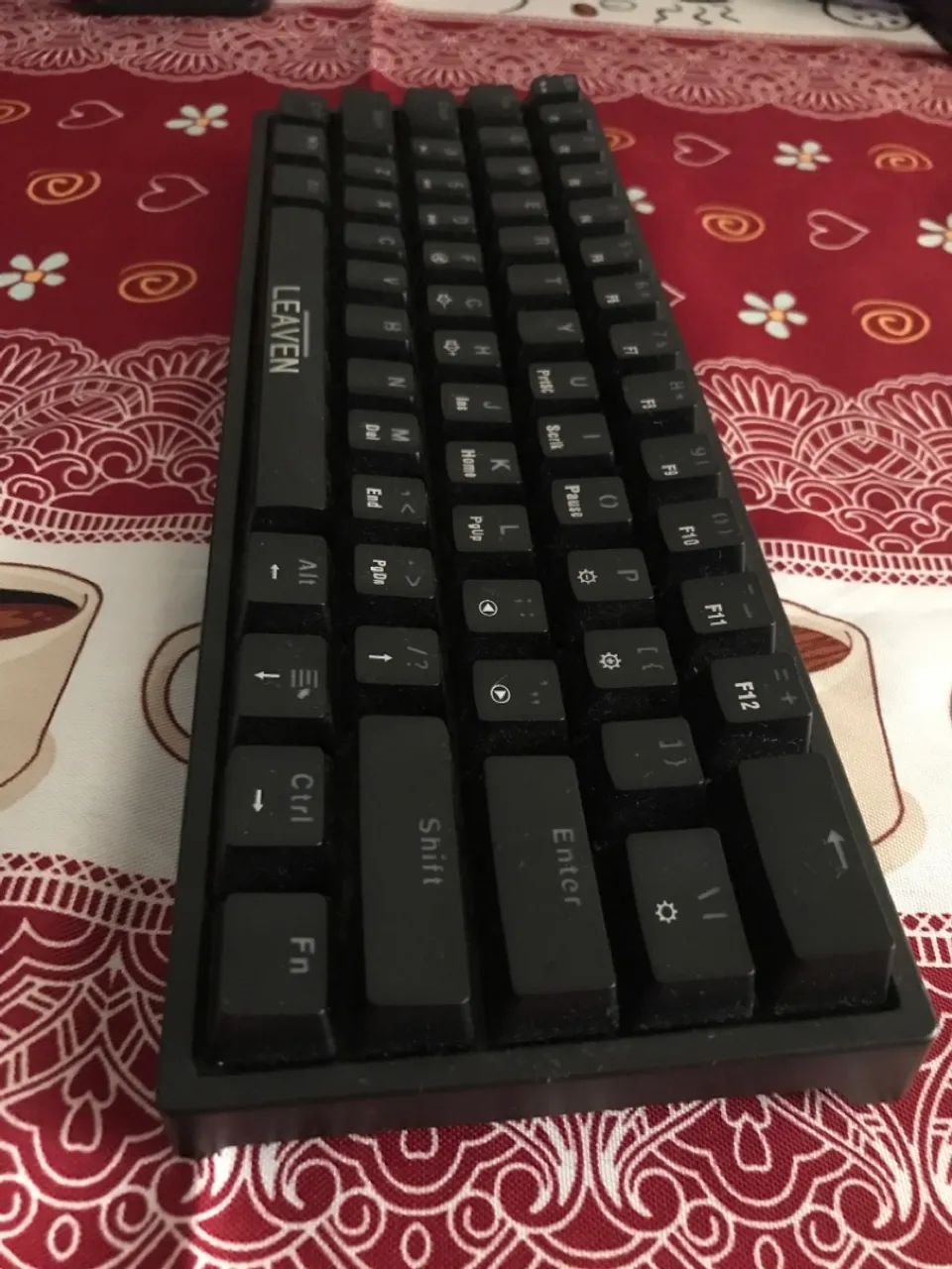 Teclado Mecânico 60% LEAVEN - Perfeito para Gamers - Foto 2