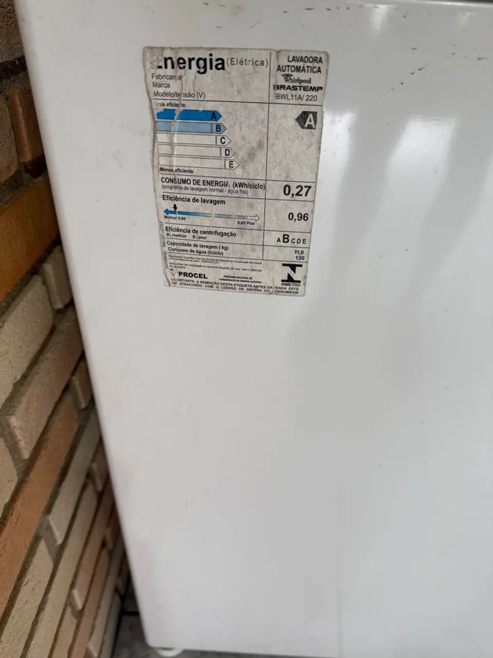 Máquina de Lavar Brastemp BWL11A/220v - Foto 2