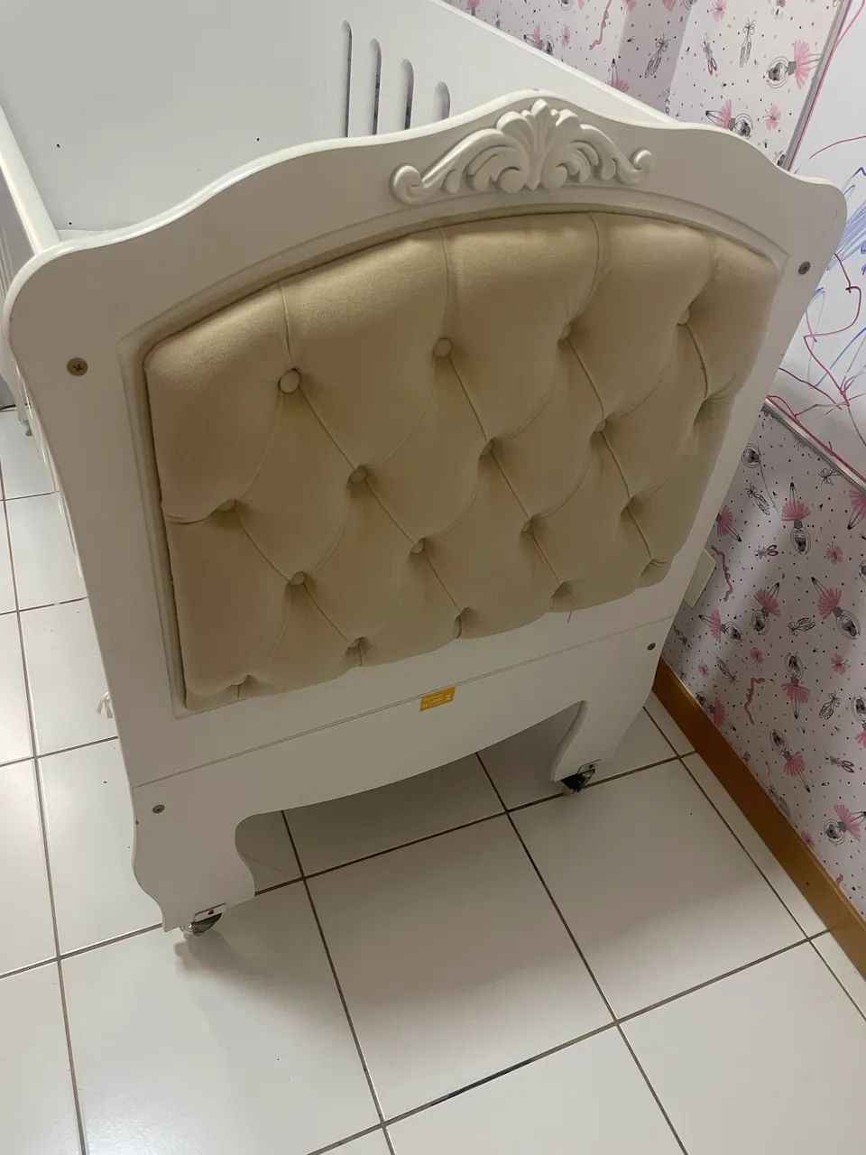 Berço + colchão comprando no grão de gente 