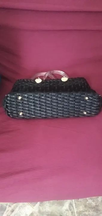 Bolsa de Couro Importada da Itália - Foto 2