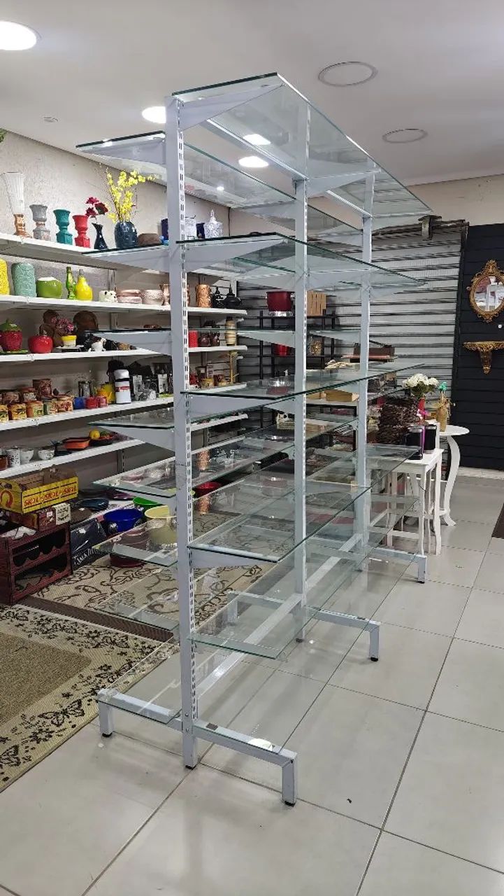 Prateleira expositora gôndola 