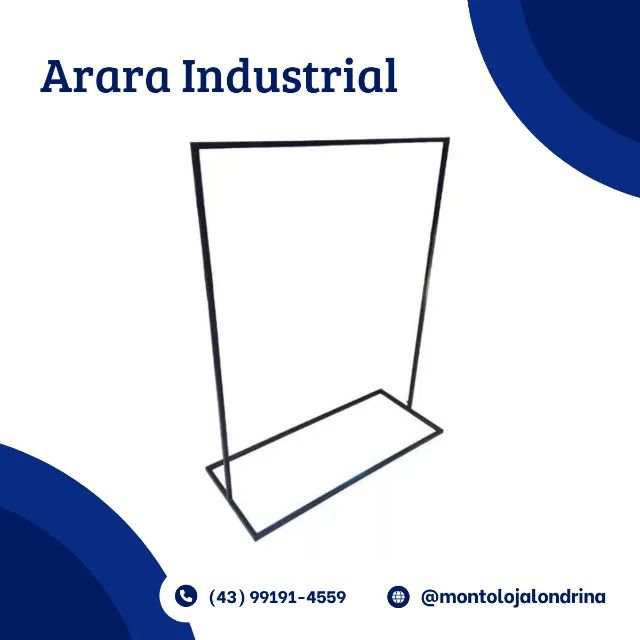 Arara industrial Para Roupas - Foto 2