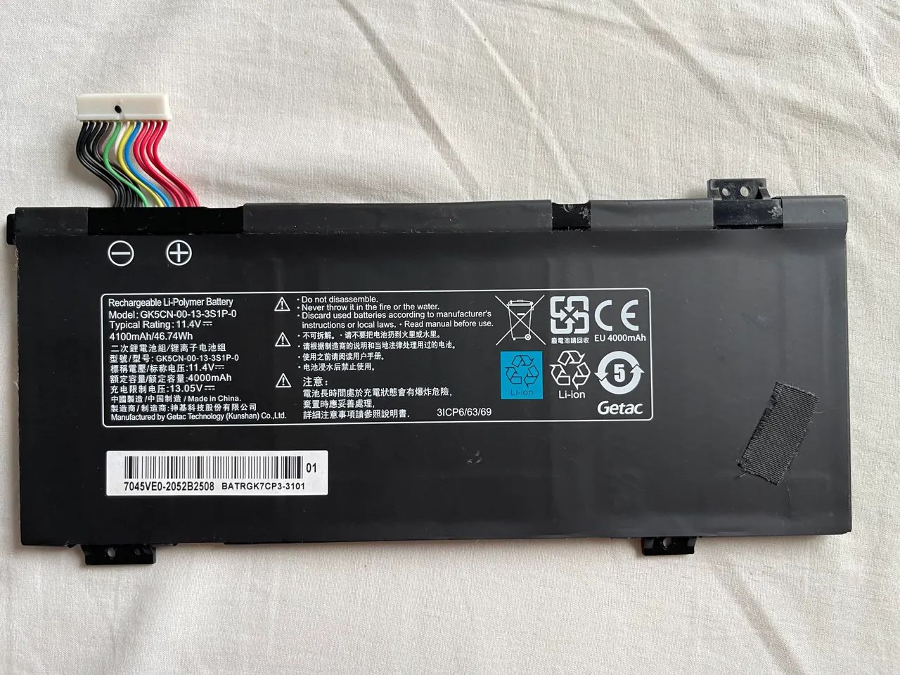 Bateria Notebook Avell 