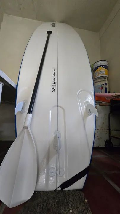 Prancha stand up paddle 10 pés soft + kit remada - Foto 6