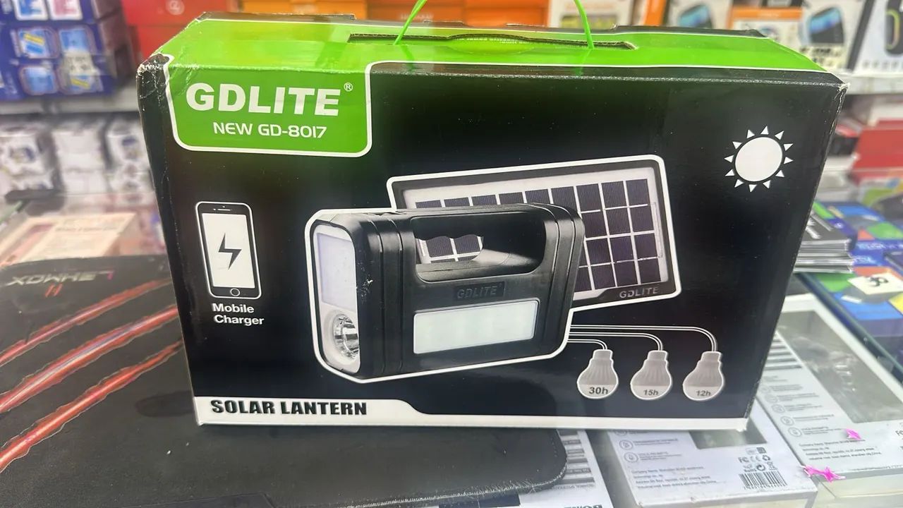 Kit solar de iluminação  