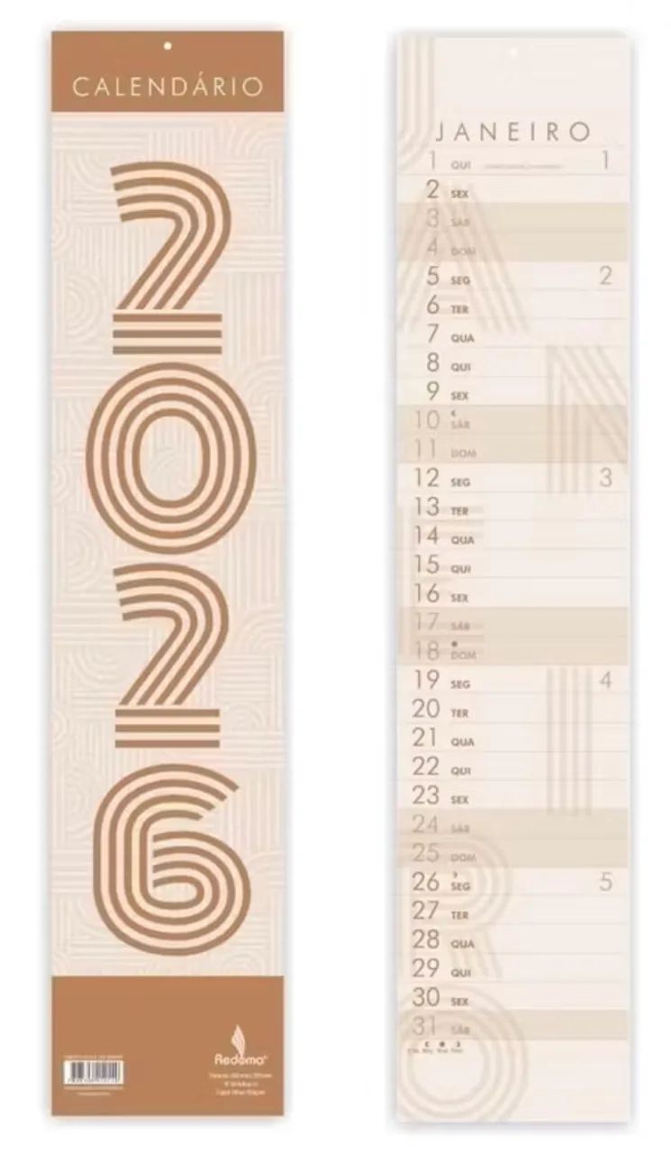 Calendário Vertical
