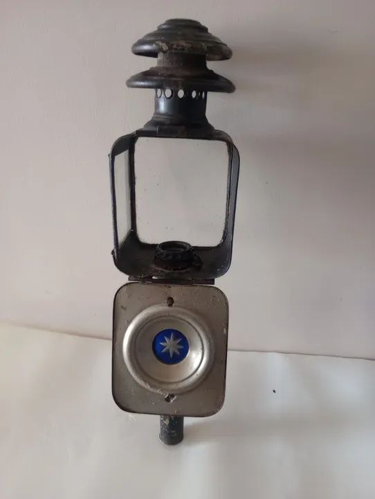 Antiga lanterna de carruagem década 50 - Foto 3