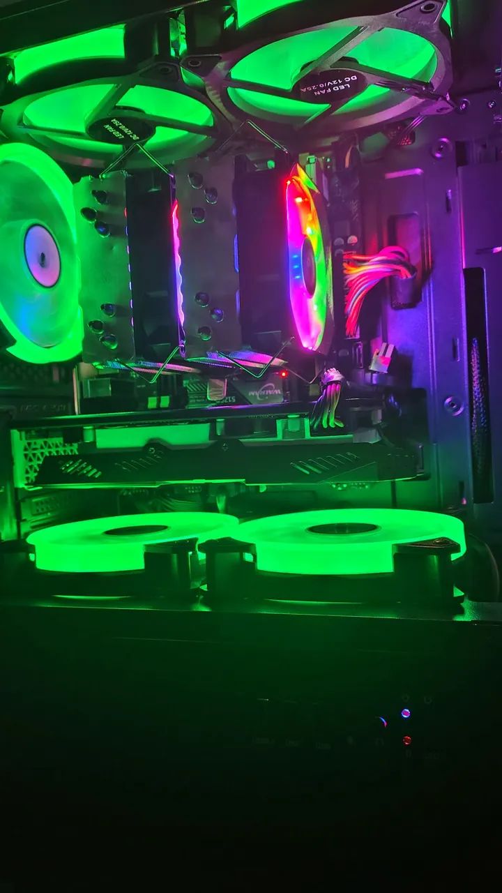 PC GAMER XEON E5-2620V4 + RX 580 8GB + SSD 512GB + RAM 16GB DDR4 + TECLADO E MOUSE ! - Foto 3