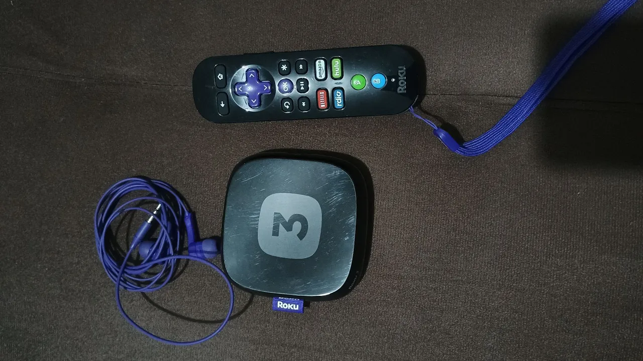 Roku 3 - Aparelho e Controle Remoto