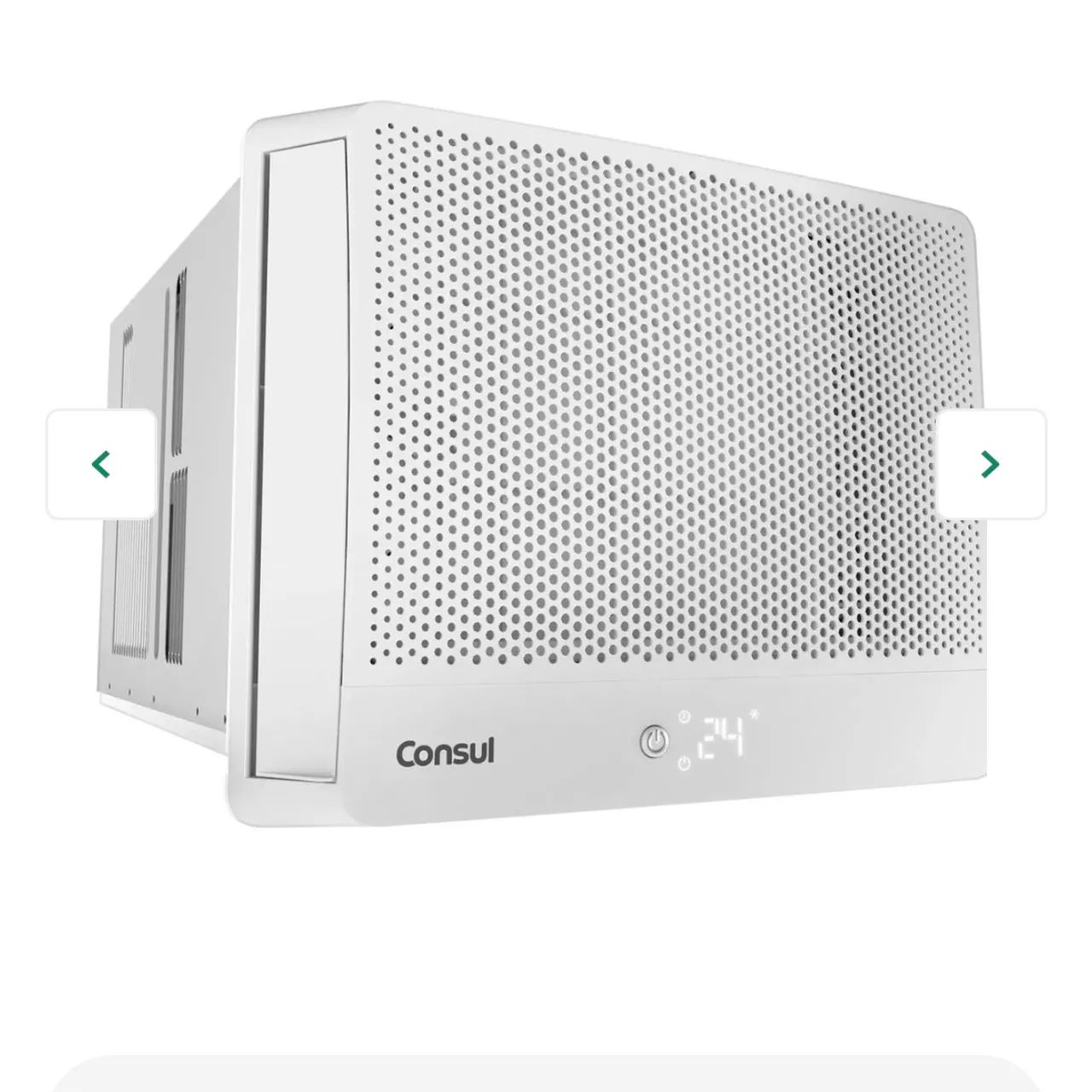 Ar condicionado janela 7500 BTUs Consul frio eletrônico com design moderno - CCN07FB