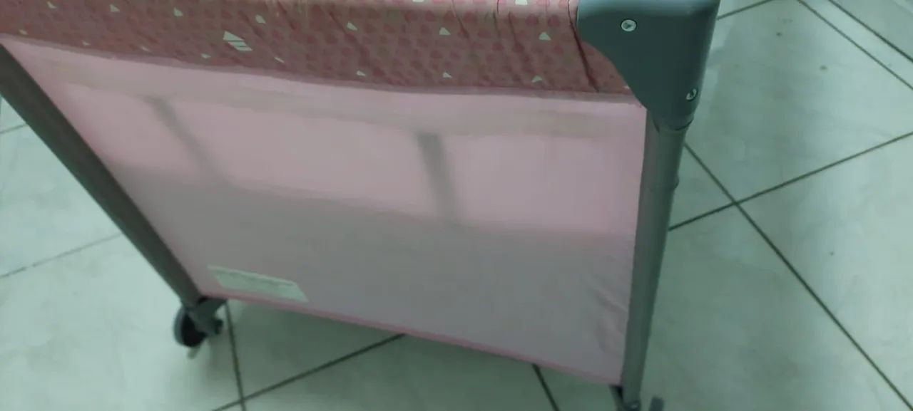 Berço Portátil Voyage Sleep Rosa - Foto 5
