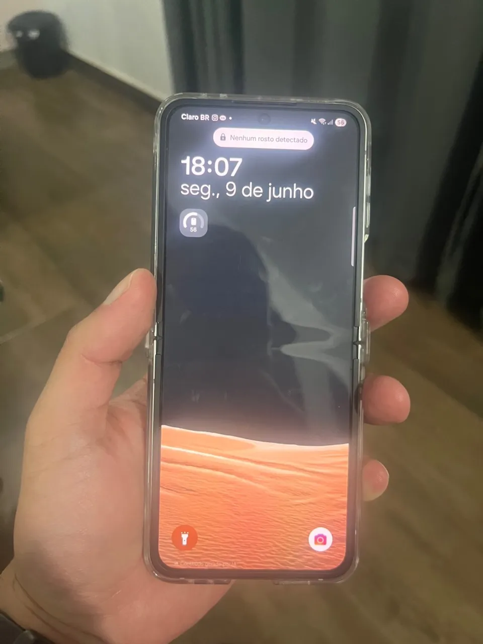 Celular Samsung Galaxy Z Flip6 5g, 256gb, 12gb Ram, Tela 6.7 ,