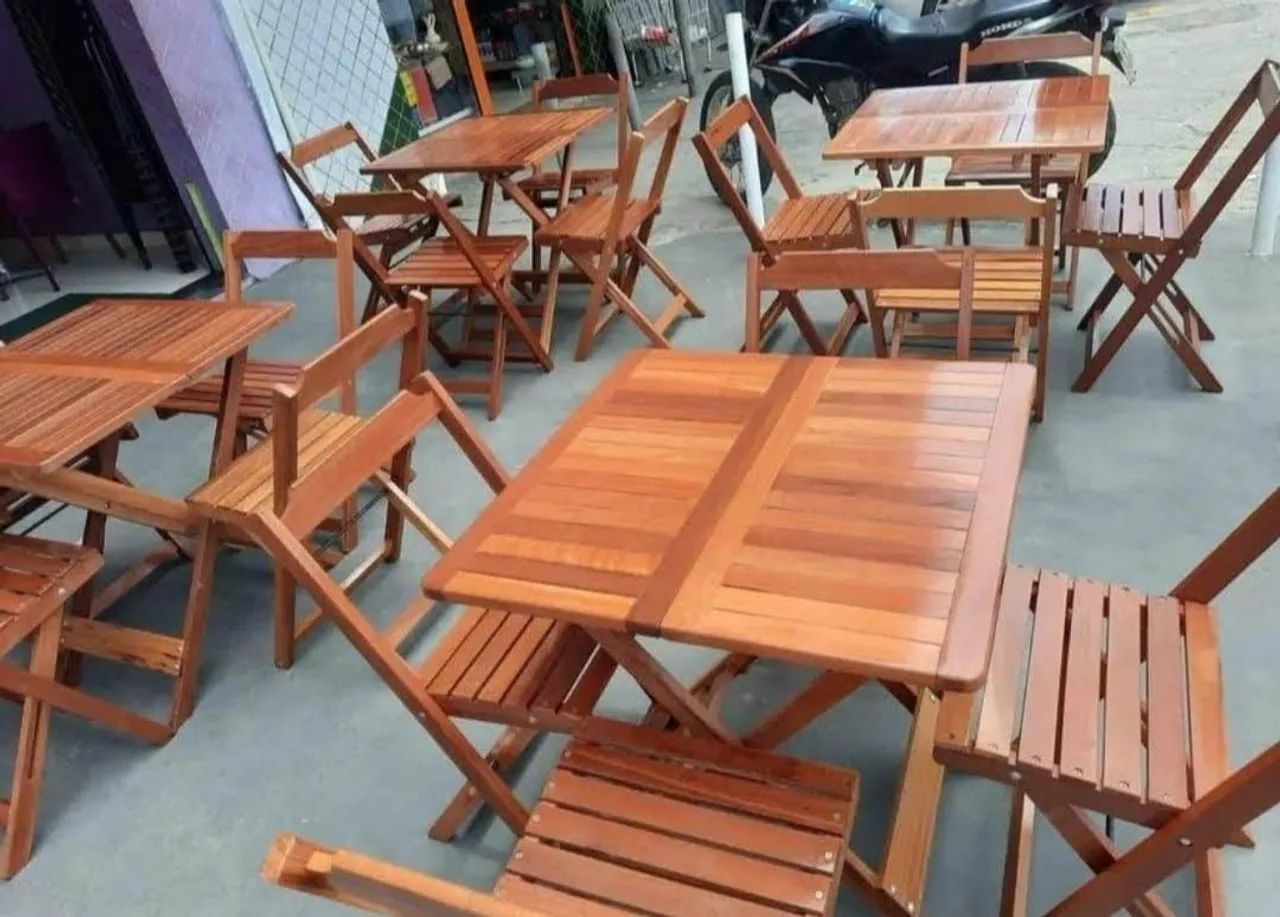 "Mesas de Madeira para Espaços Comerciais - Alta Qualidade!" - Foto 4