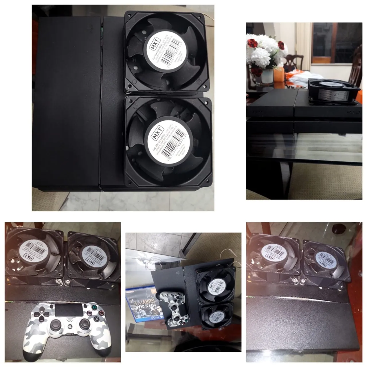 PS4 Semi-novo com cooler externo