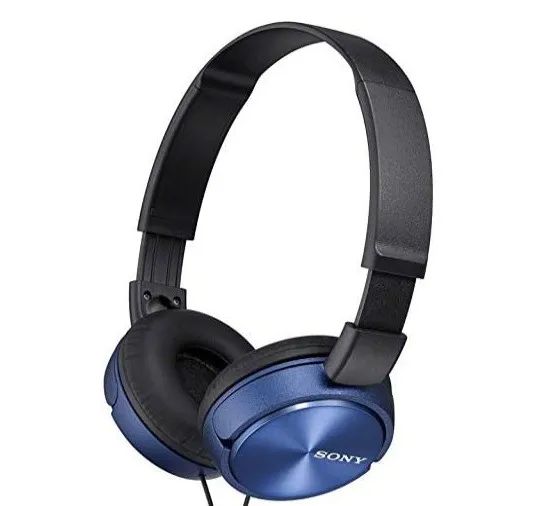 Fone fio Sony MDR-ZX310AP azul  