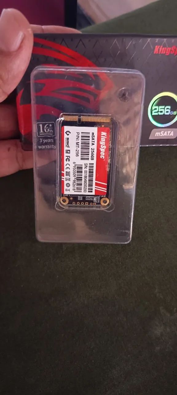 SSD 256GB Msata Kingspec 