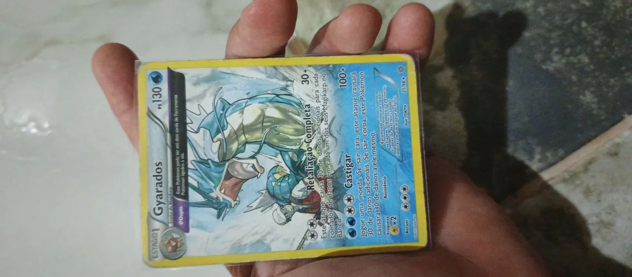 Figurinha Pokémon Rara