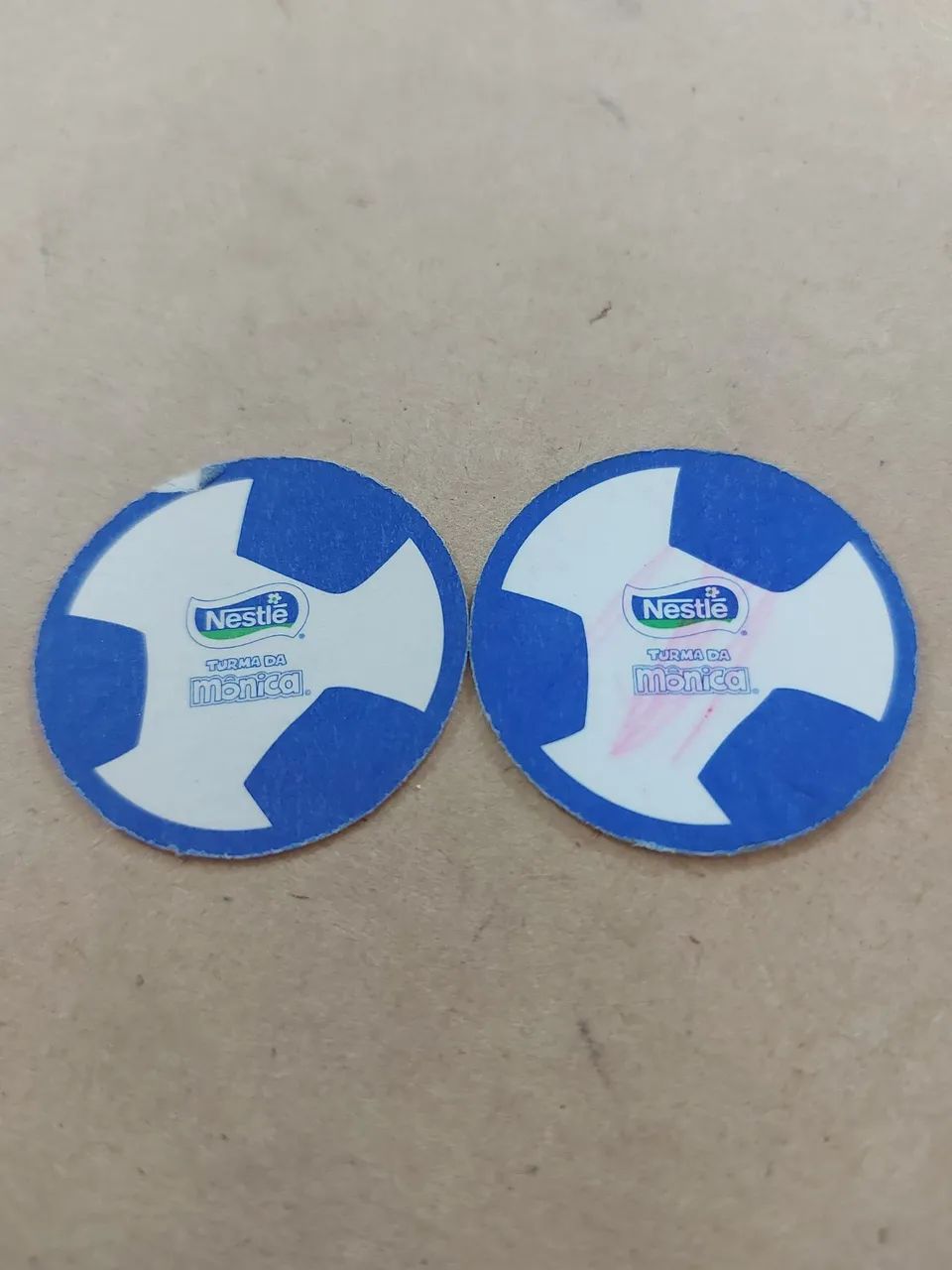 2 Tazos nestle - turma da Monica - Foto 2