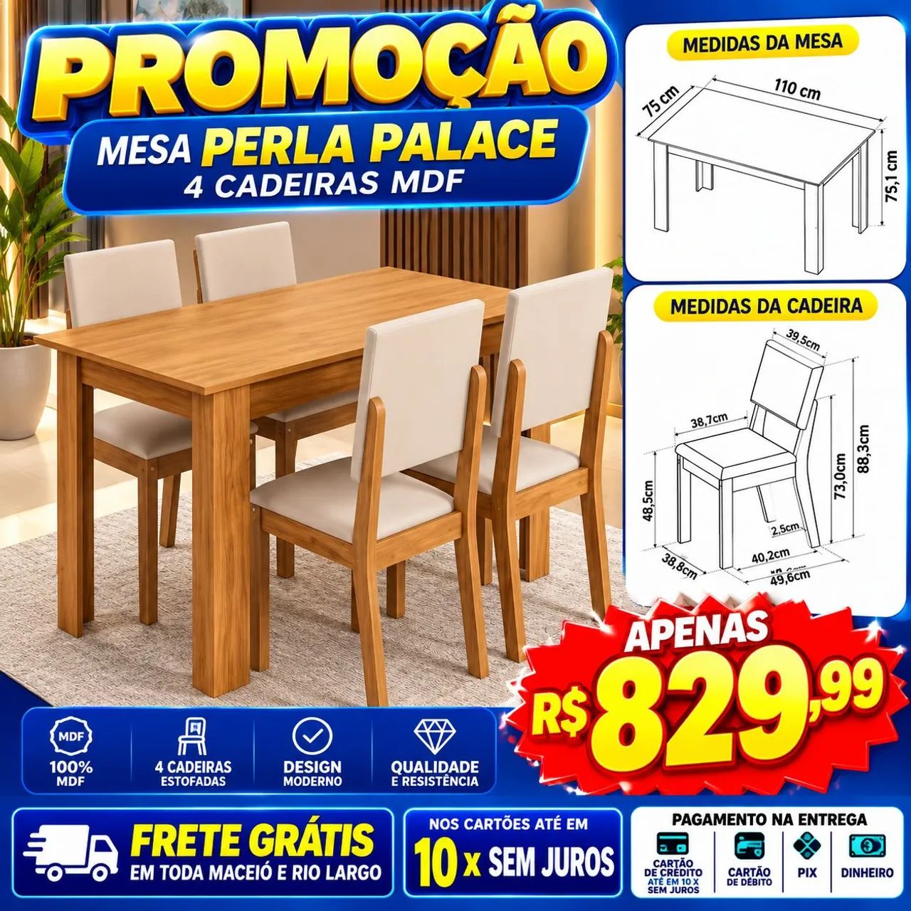 OFERTAS DE MESA PALACE